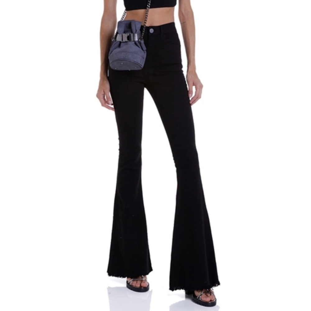 Black Flare Pants
